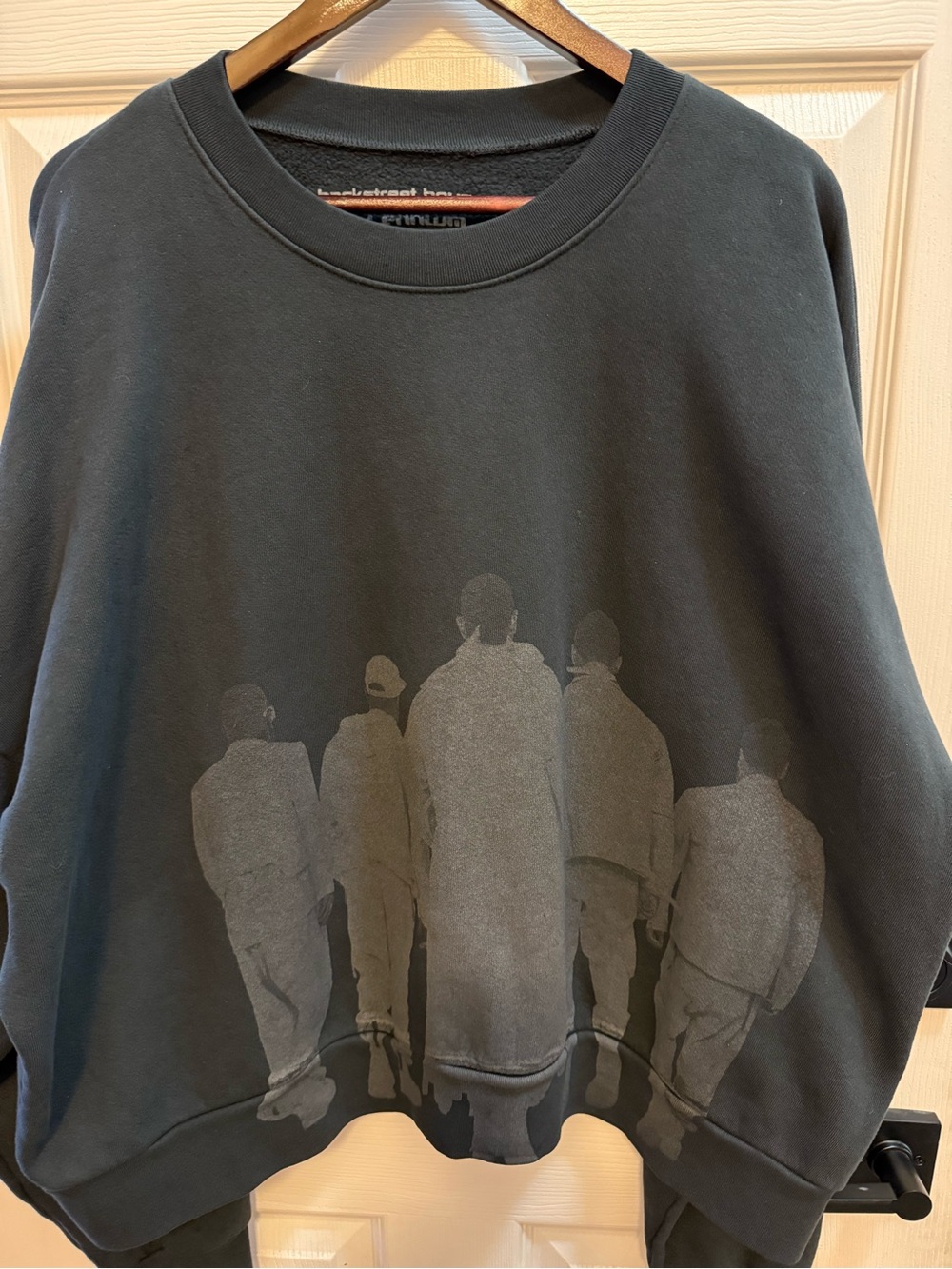 Backstreet Boys heavy crewneck sweatshirt.